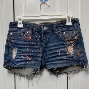 Delias Distressed cut off Jean Shorts size 5/6